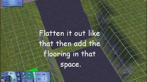 The Sims 3 underground garage Tutorial
