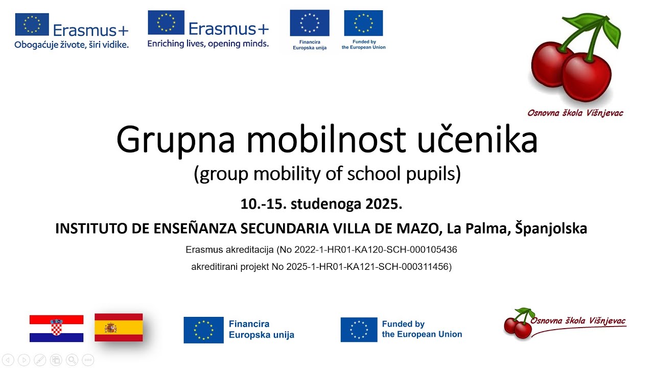 Grupna mobilnost učenika u La Palmu, Španjolska