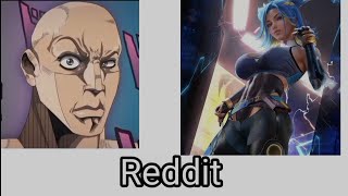 Anime vs Reddit (valorant edition) the rock reaction meme