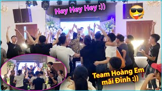 Team Hoàng Em và Các Idol Nổi Tiếng MXH Quẩy N.át Sân Khấu Đám Cưới Thành Long và Hà Vy..!