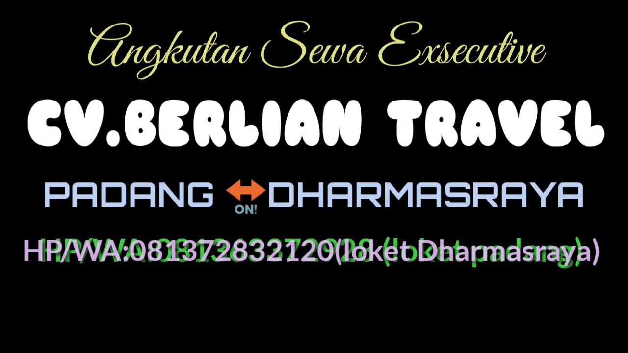 Travel padang - dharmasraya - YouTube