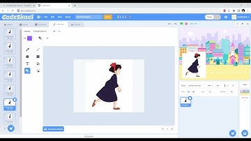 Import Animated GIF Images as Sprite Costumes in CodeSkool Scratch for Editing