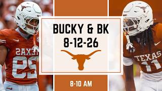 Texas Football Fall Camp Insider Analysis, Fall Standouts, NFL, SEC Football  | Bucky & BK - 8/12/26