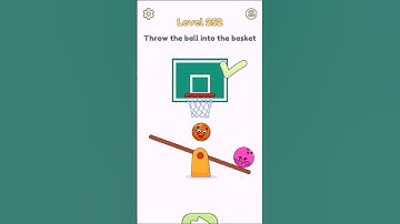 Dop 2 Level 252 Throw the ball into the basket #youtubeshorts #shortsfeed #dop2