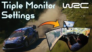 The ULTIMATE Triple Monitor Setup Guide for EA WRC!