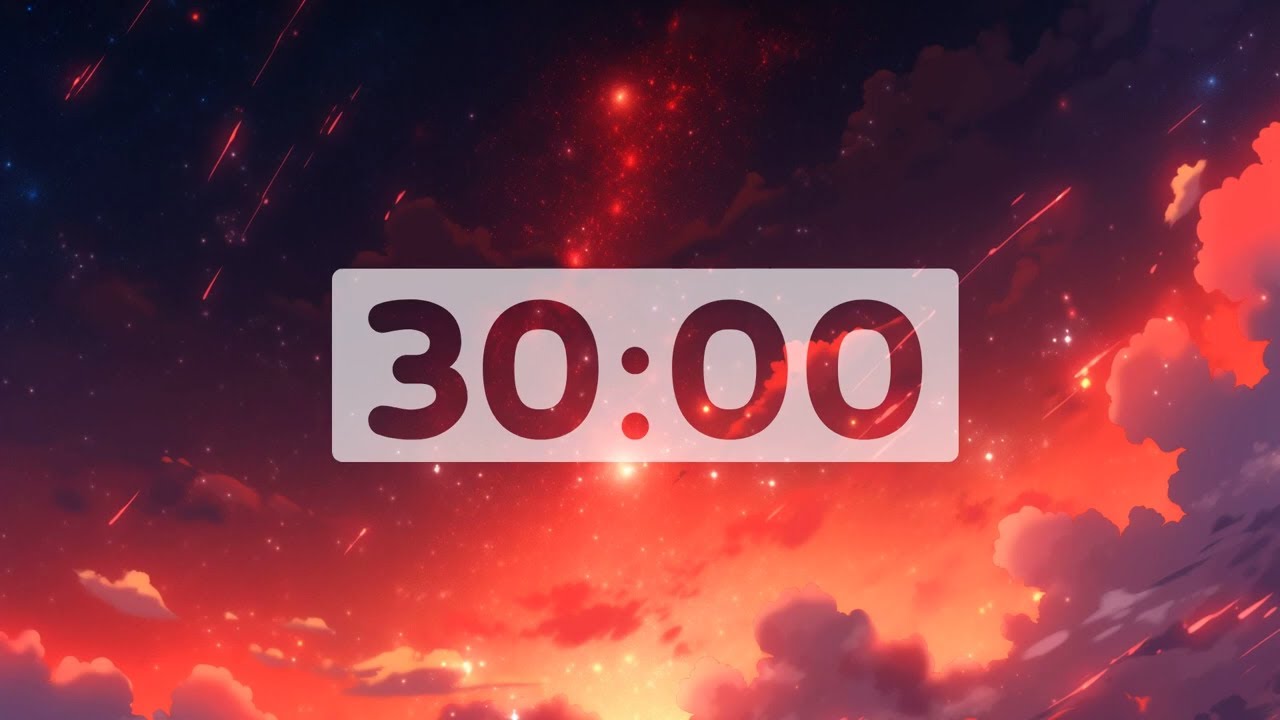 Lofi Timer 30 Minutes - YouTube