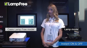 [CASIO Lamp Free Projectors] Instant ON & OFF @ Infocomm 2016