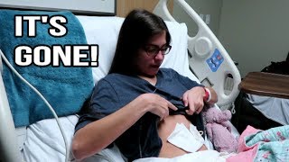 🏥 We Couldn’t Save My Stoma | G-Tube Ripped Out 😨 (3/5/18)