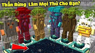 Minecraft nhưng Thần Rừng sẽ đánh Rồng Ender cho bạn