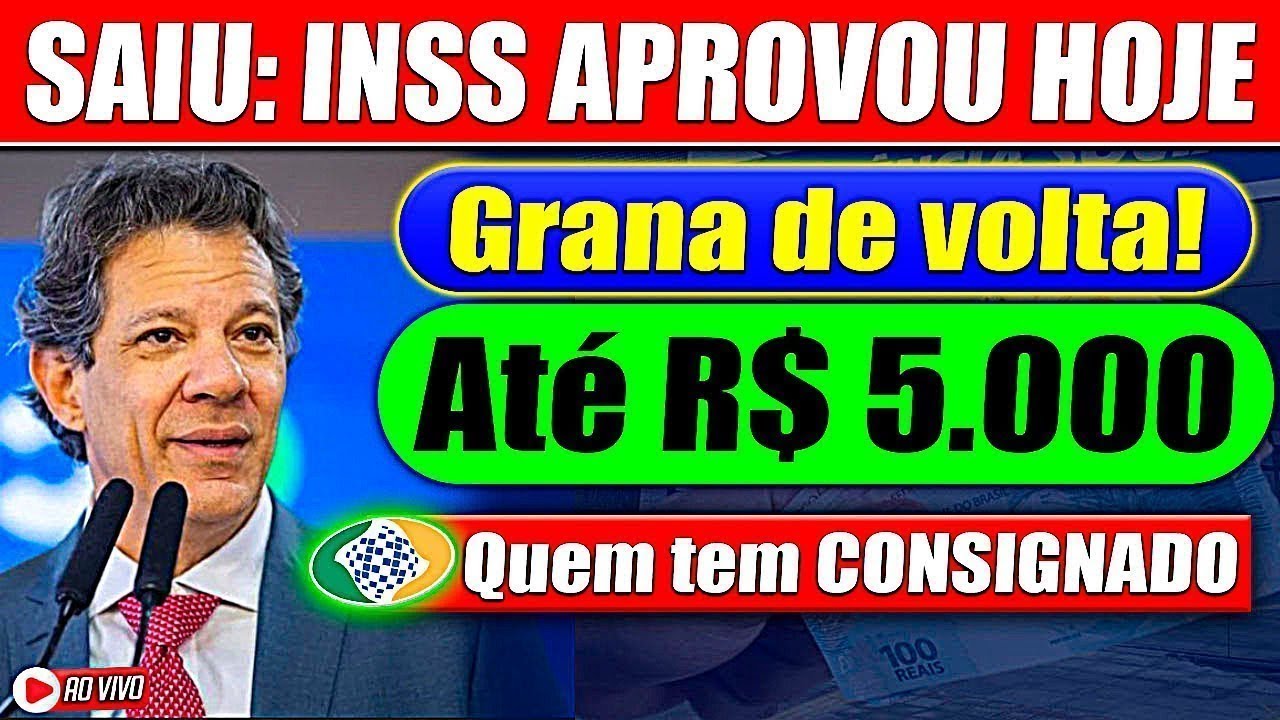 ✅ATÉ R$ 5 MIL REAIS de volta: QUEM TEM CONSIGNADO ATIVO em 2026, precisa ver isso!