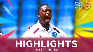 Seales Takes 3/14 | Highlights | West Indies v Sri Lanka | 1st Test Day 4