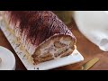 Bûche tiramisu :  très facile et sans cuisson ! 😋