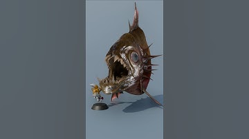 Piranha Head vs The Bloop Head