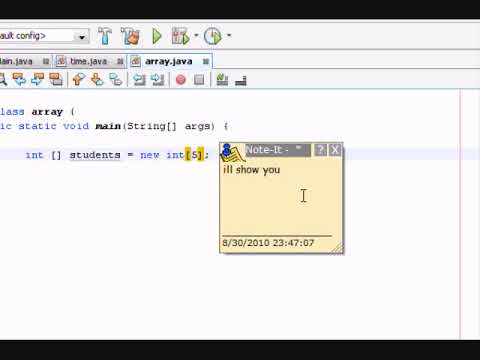 How to Use Arrays In Java
