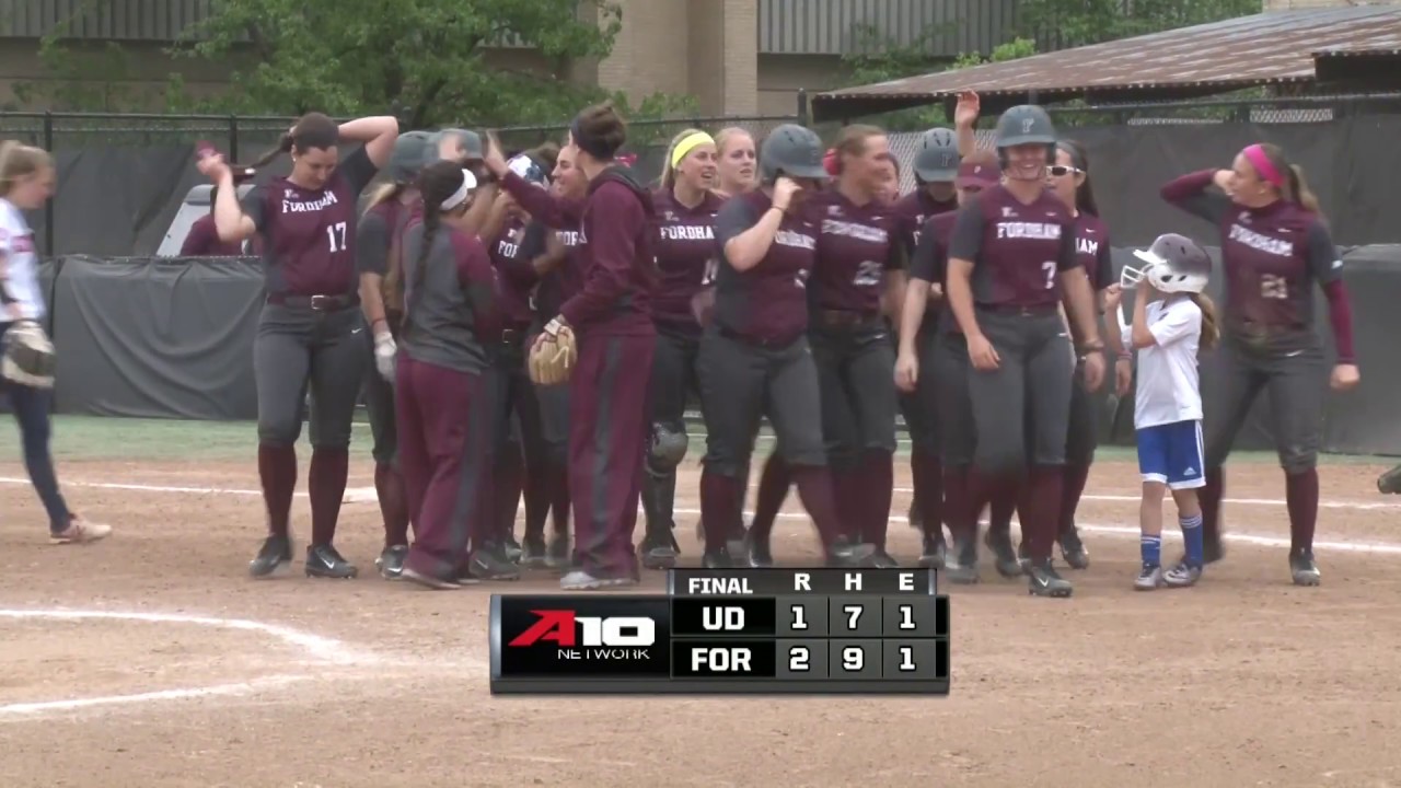 Softball vs. Dayton April 30, 2017 YouTube