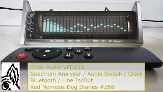Download Lagu Douk Audio VFD253 / Spectrum Analyser / Audio Switch / Clock / Bluetooth / Line In/Out // RNDD #268 MP3