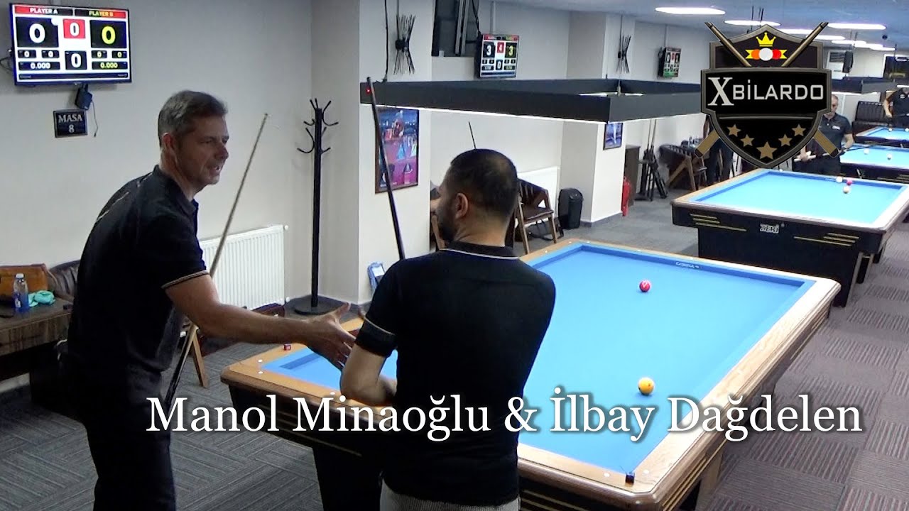 Manol Minaoğlu & İlbay Dağdelen (X Bilardo Turnuvası Son 32 Gruplar)