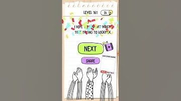 Brain Test : Tricky Puzzles | Level161 Walkthrough Solutions | ( WITH EXPLANATIONS)