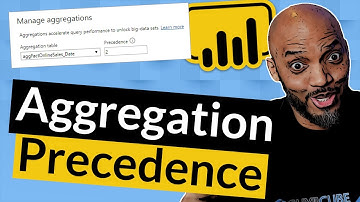 Using Precedence to force Power BI Aggregations