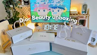 The cheapest items from Dior + Free pouch & samples | Dior Beauty Aesthetic Unboxing 🎀✨