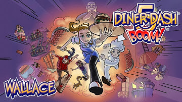 Diner Dash 5: BOOM! - DinerTown University - Level 7