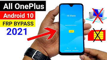 OnePlus 5/5T/6/6T/7/7Pro.. FRP BYPASS 2021 Without PC | ANDROID 10 Q