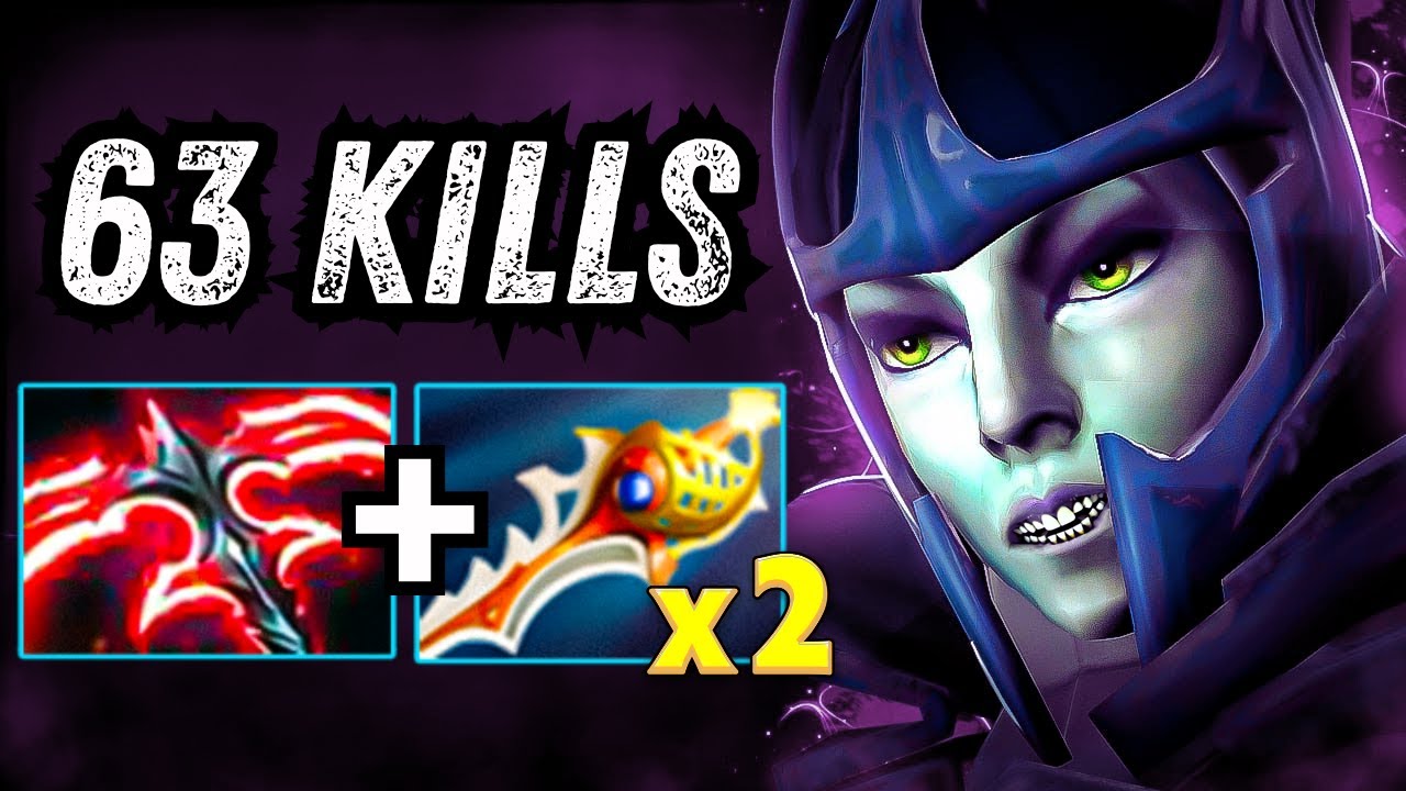 Brutal 5K Crit Phantom Assassin One Shot x2 Rapiers + Stygian Desolator ...