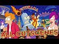 Futurama All Cutscenes | Full Game Movie (PS2, XBOX)