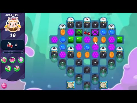 Candy Crush Saga LEVEL 2255 NO BOOSTERS (new version)