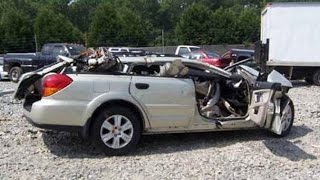 Latest Car Accident of Subaru XT - Road - Crash - Compilation - Auto - 2017 - 2018