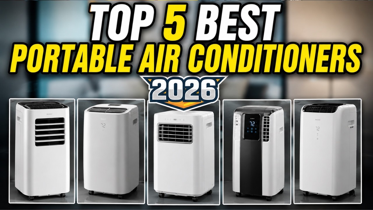 Top 5 Best Portable Air Conditioners of 2026 - YouTube