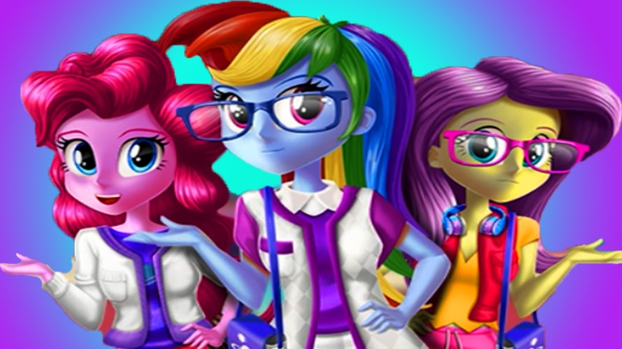 High School Geeks Dress Up Game (Equestria Girls) YouTube