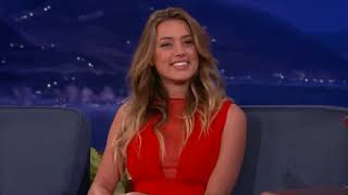 Amber Heard's Sexy Prank On Liam Hemsworth | CONAN on TBS