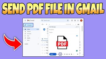 How to Send PDF File in Gmail 2025 (PC & Laptop)