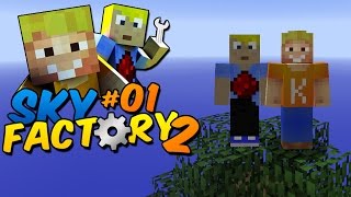 Neues Projekt! Mit LPmitKev: Minecraft Sky Factory 2 Folge #01