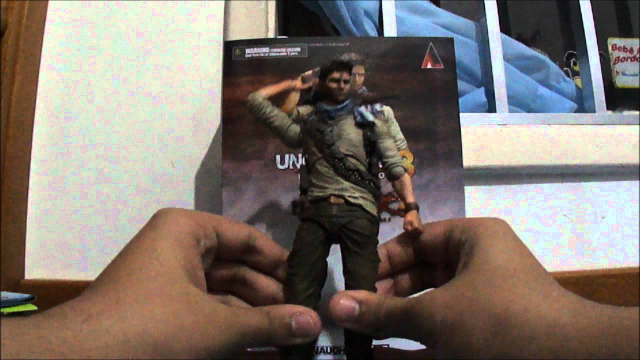 Nathan Drake – Uncharted 3 – Play Arts Kai – Figurine Neuve Sous Blister