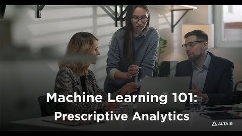 Machine Learning 101 Part 3: Prescriptive Analytics