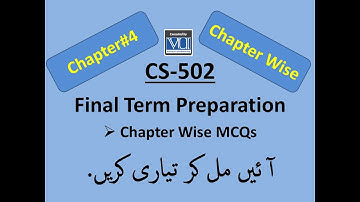 How to do preparation of CS-502 Chapter Wise |VU Final term| Fundamental of Algorithms |Part#4|