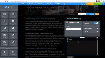 How to Add a Contact Form in Weebly - Web Design