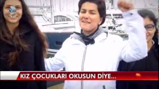 Dilek Ergül, Kız Çocukları Okusun Diye Okya Açıldı K D Haber