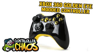 XBOX 360 Golden Eye - Custom Controller - Controller Chaos