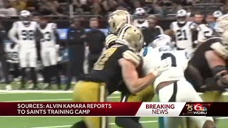 alvin Kamara reports to Saints training camp Wealth