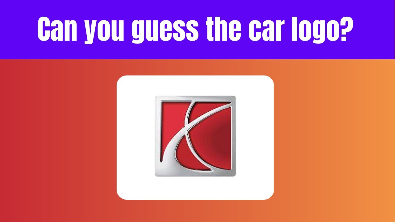Guess The Car Logo Quiz Hard YouTube