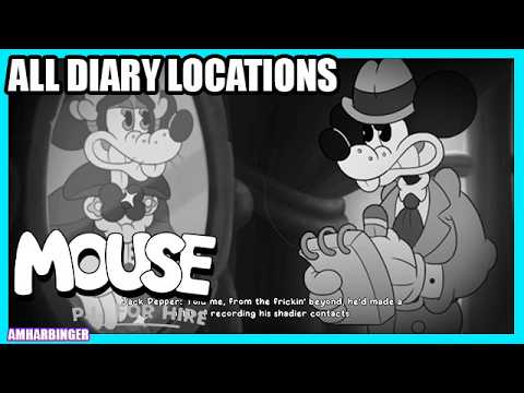 Mouse: P.I. For Hire All Steve Diary Locations | The House of the Empty Mouse Guide
