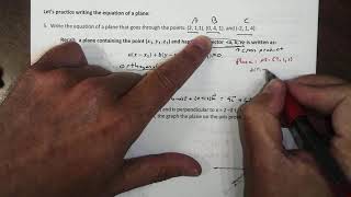 Graphing 3 D Planes Part 2 Review of Planes