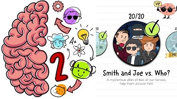 Brain Test 2: Level 1 - 20. Smith and Joe vs. Who? #braintest2 #smithandjoevswho #level1to20 