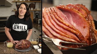 Twice Smoked Ham with a Brown Sugar Glaze  How To