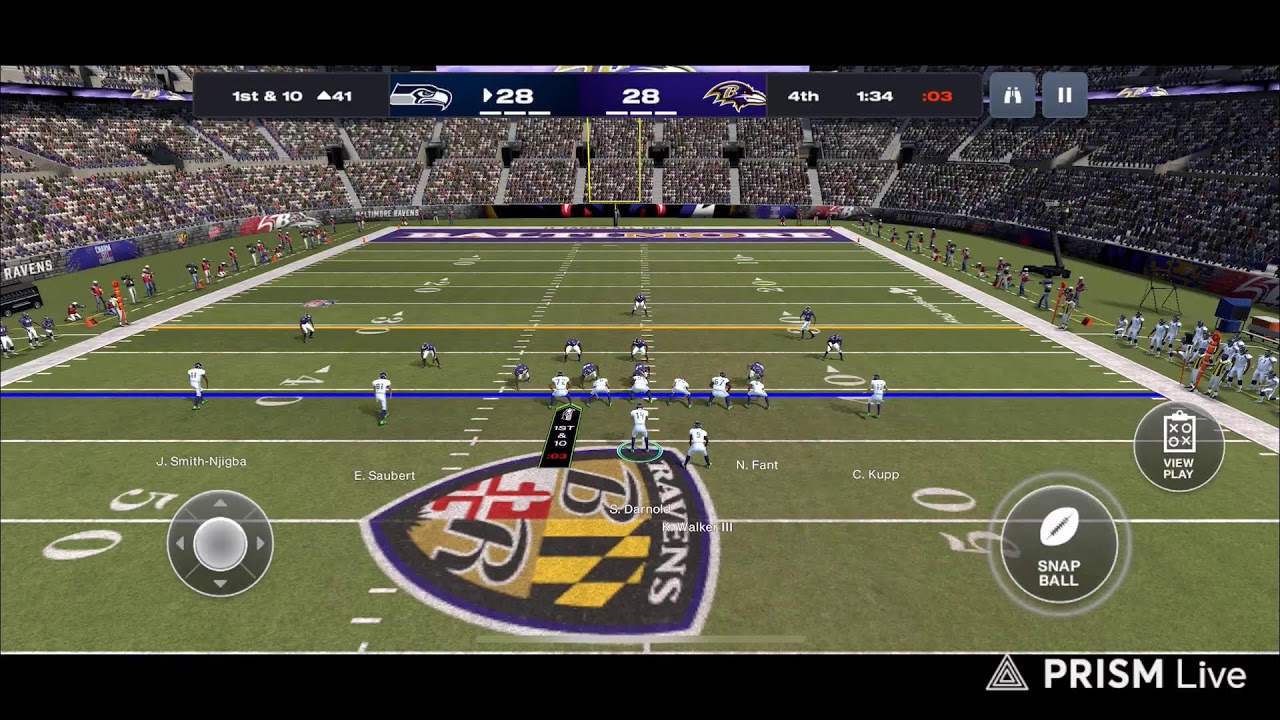 Seahawks @ Ravens Week 10 Season 5