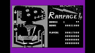 Atari XL/XE Longplay [3113] Rampage!