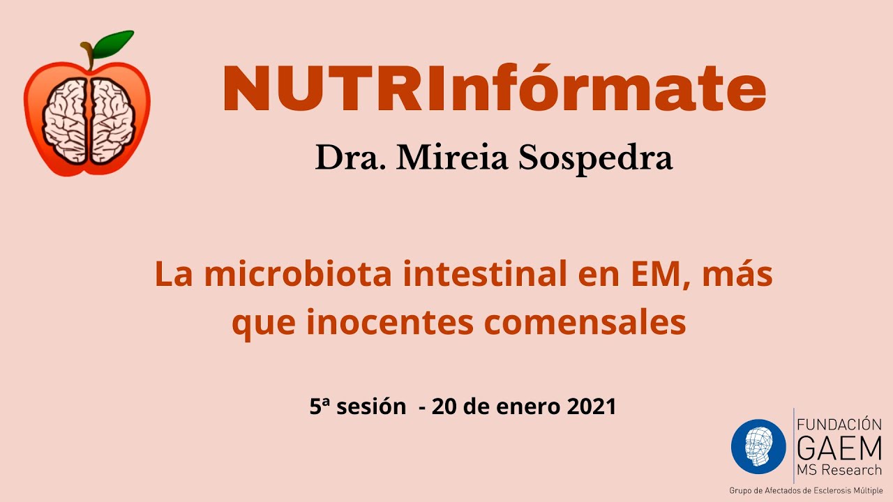 5 sesión Nutrinformate - Dra. Mireia Sospedra